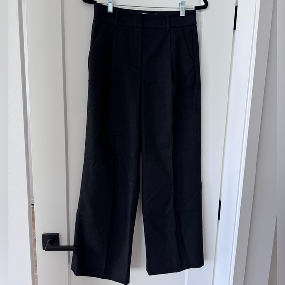 OAK + FORT Pants - Oak + Fort Black Trouser Pants